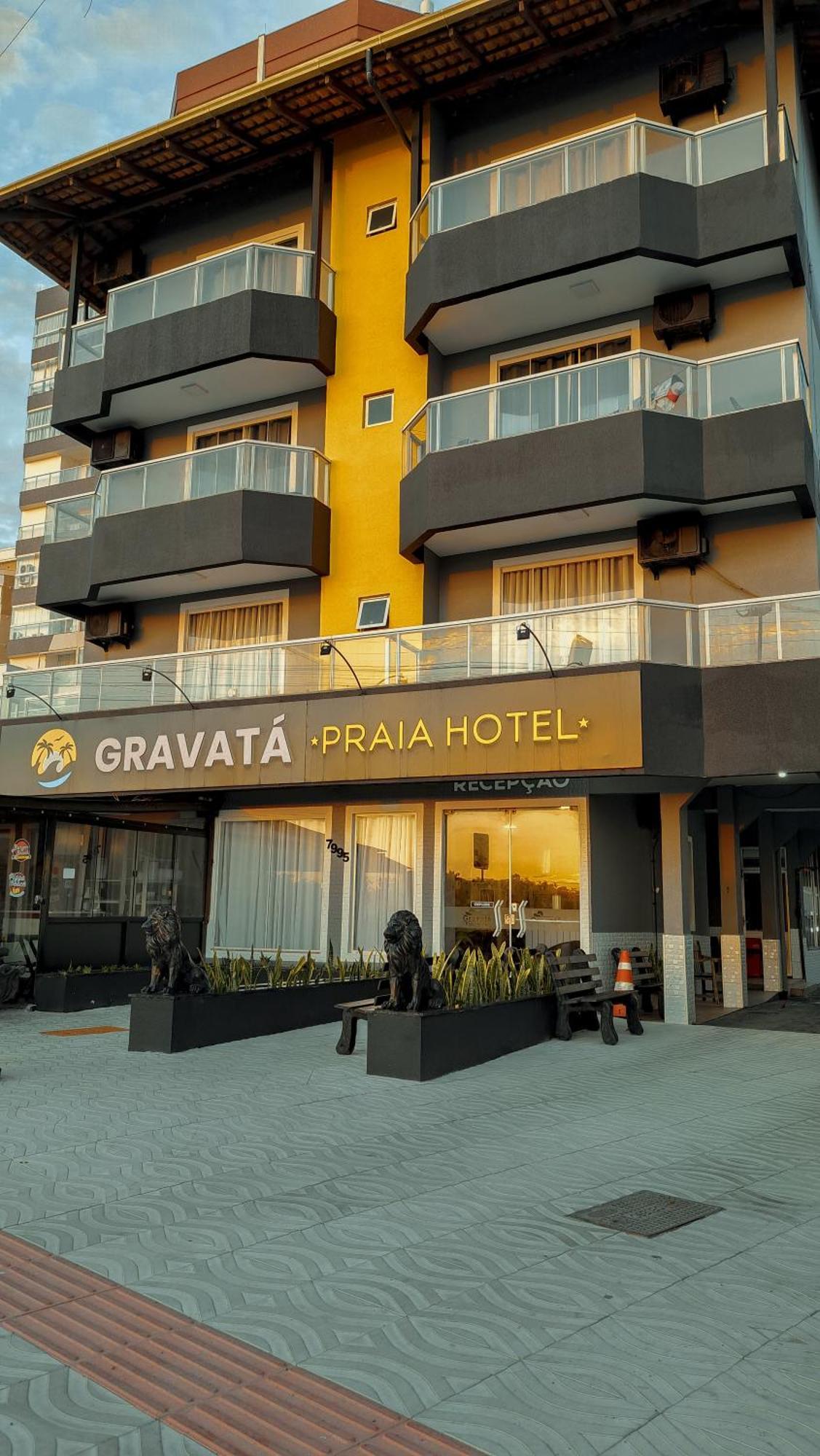 Gravata Praia Hotel - Frente Mar Navegantes Bagian luar foto